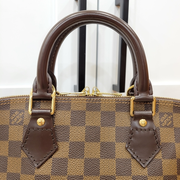 💕BEAUTIFUL Handbag Louis Vuitton Alma PM Damier Ebene - Picture 7 of 16